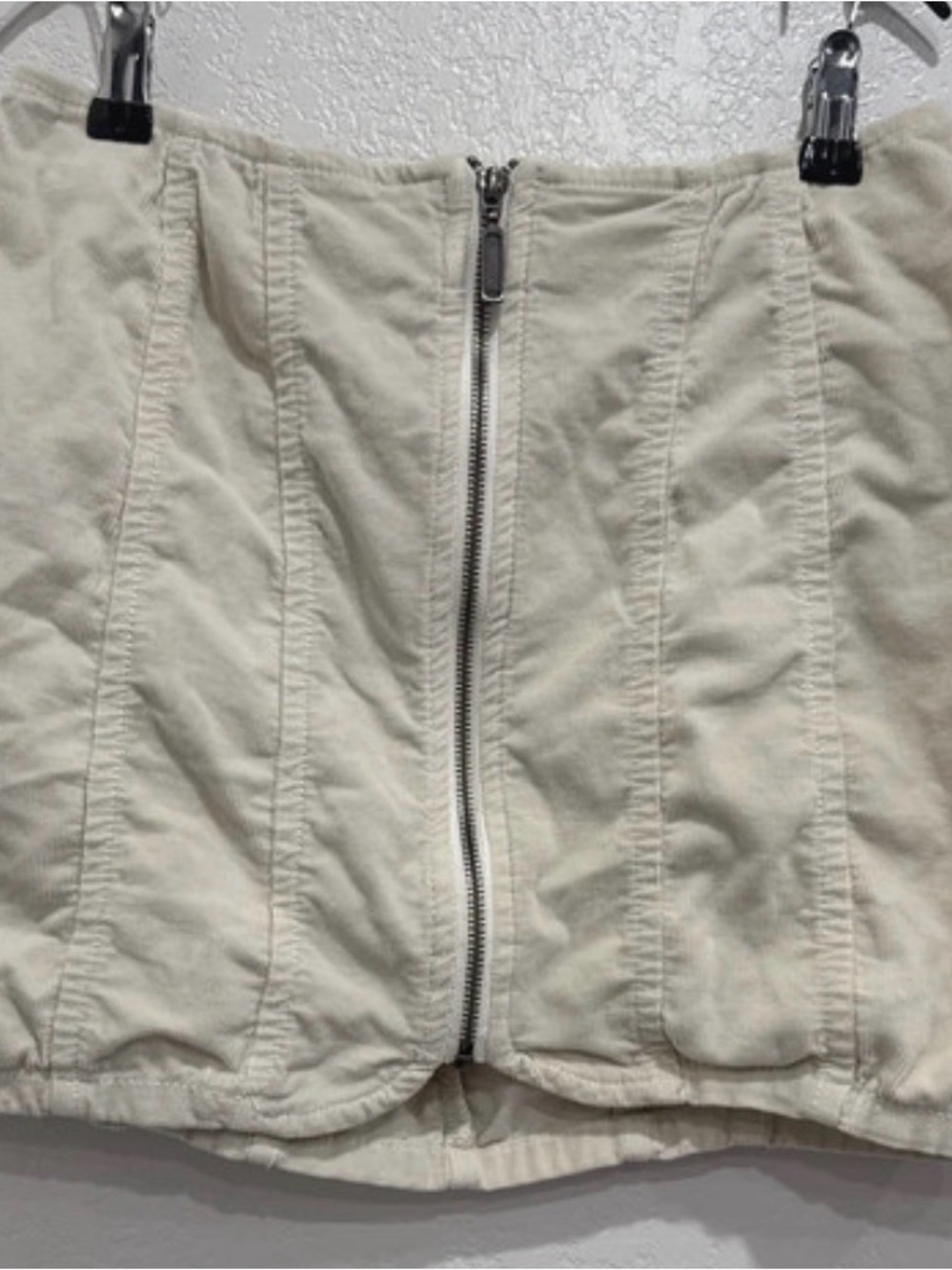 We The Free Layla Cord Mini Skirt - Cheesecake ($68 MSRP) - Picture 4 of 10